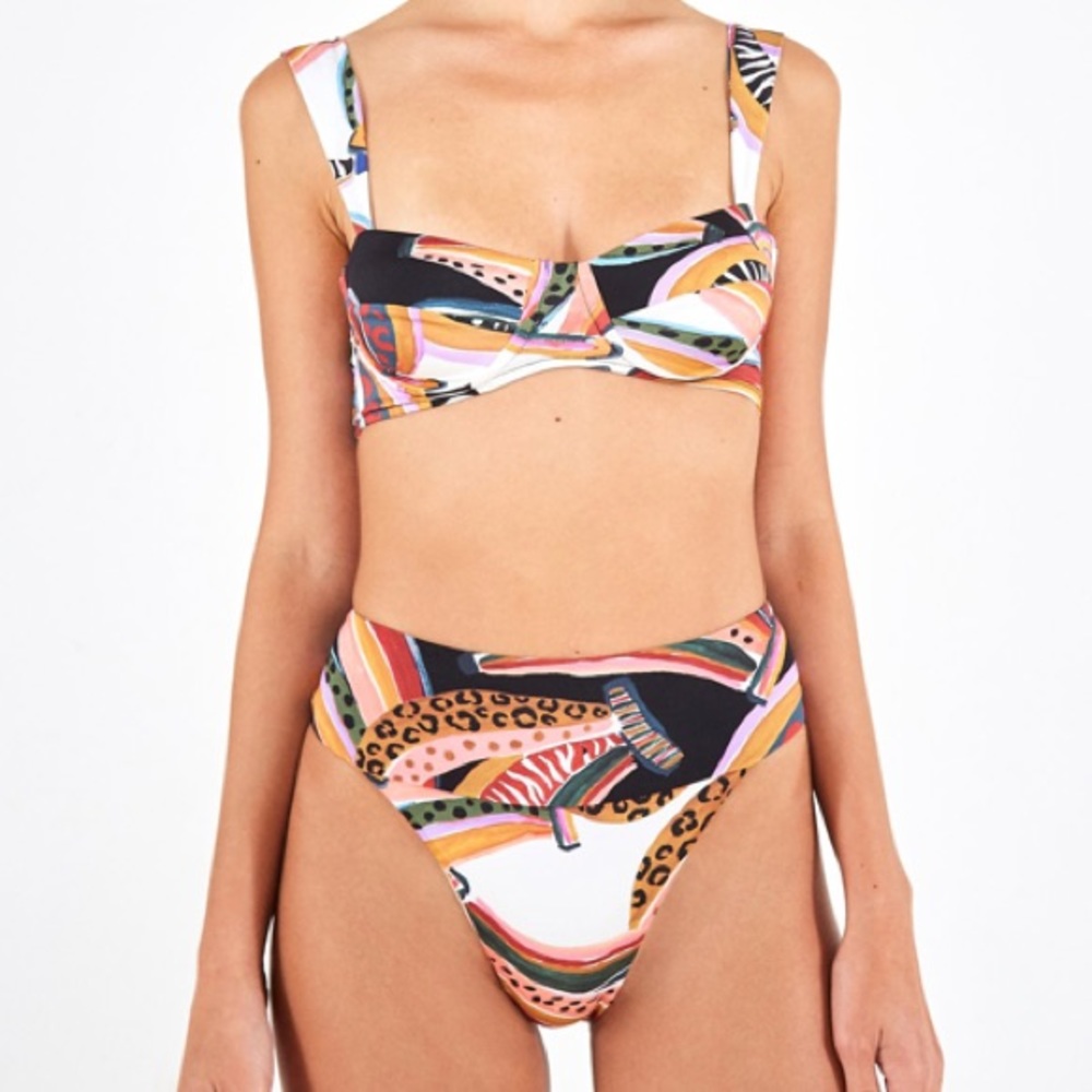 FARM Rio Banana Printed Bikini Set